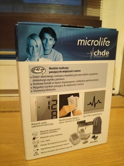 Ciśnieniomierz Microlife CHDE – nowy