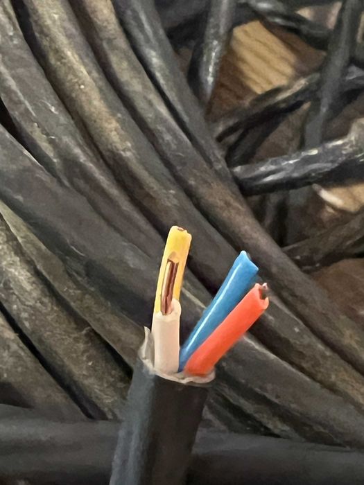 Кабель 4х1 КВВГ 178 метров 9 грн/метр!