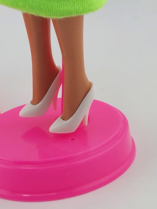 Buty dla lalki Barbie białe