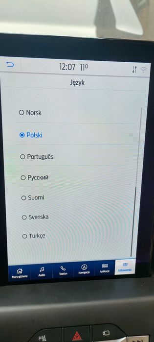 Radio Ford Explorer Escape z USA na EU po przeróbce Język polski mapy europy fale parzyste lektor