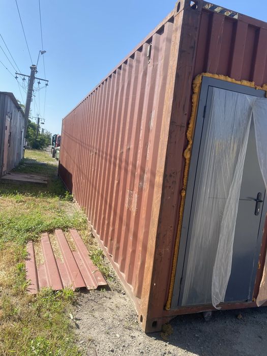 Продам бытовку на стадии покраски