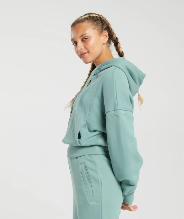 Спортивний костюм Gymshark, розмір S, оверсайз, зелений — zdjęcie 3
