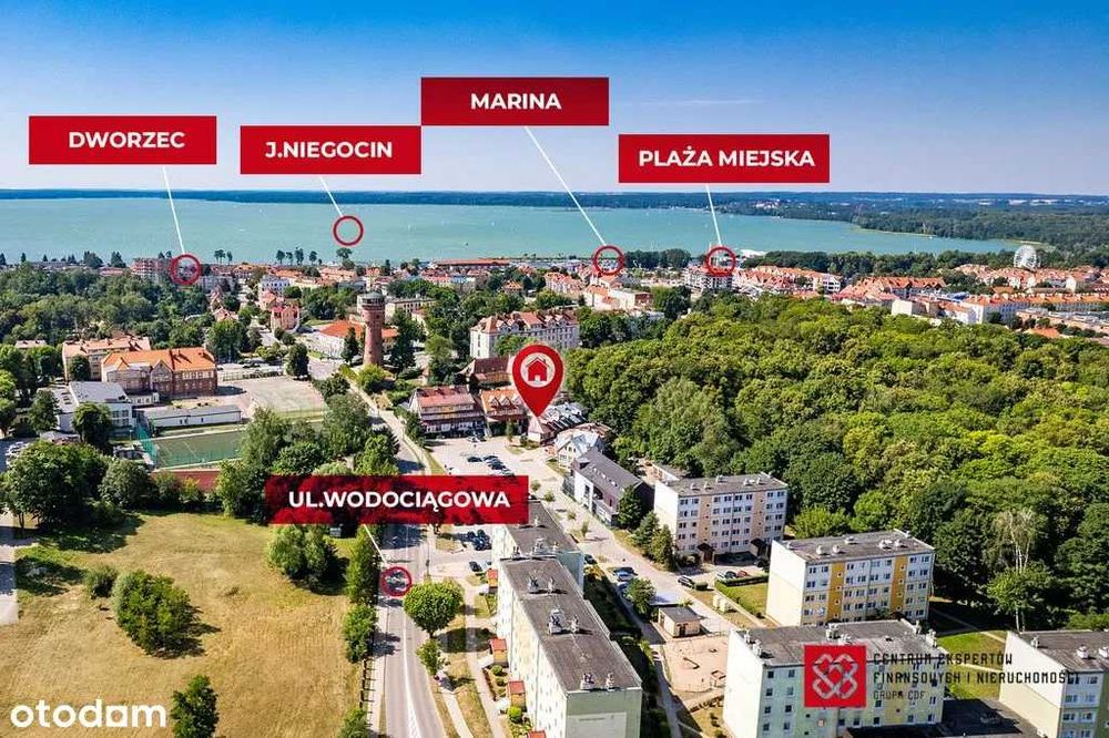mieszkanie 700m pieszo od portu Eko-Marina, przy Wieży Ciśnień, Wodociągowa 5