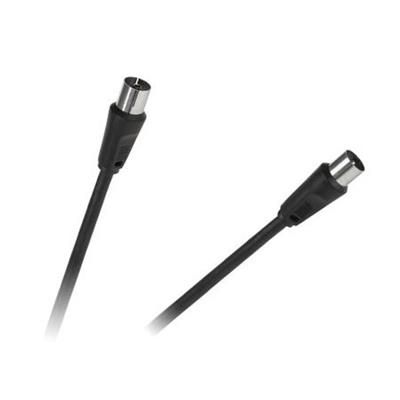 Kabel TV - VIDEO czarny 1.8m