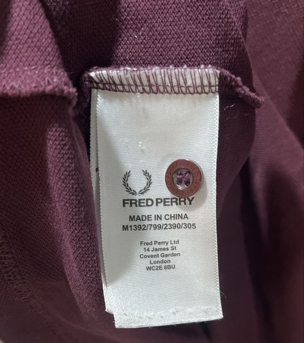 Лонгслив Fred Perry