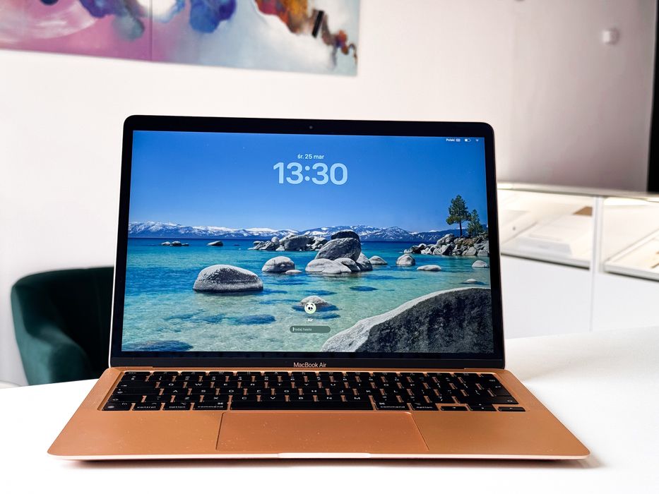MacBook Air M1 8/256 GB Różowe Zloto Super Stan 100% bateria Sklep Gwa