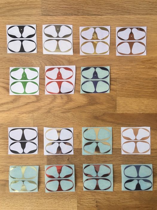 Захисна плівка наклейка для кейсу навушників AirPods 1 2 3 4 Pro 1 2