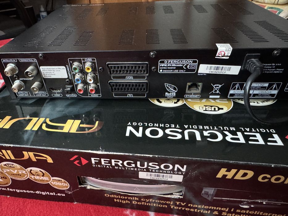 Tuner DVB-S/T Ferguson Ariva HD combo