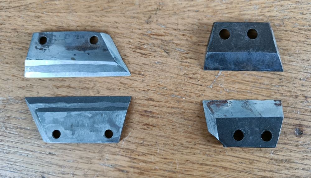 Ножи для коловорота ( ледоруба ), времён СССР.