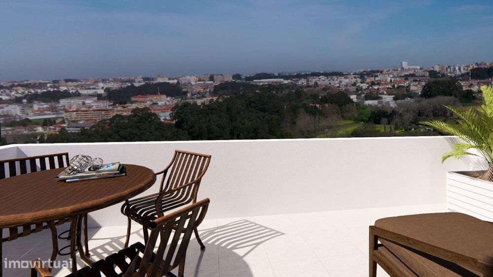 Apartamento T1 Novo à venda com garagem no coração de Vilar de Paraiso
