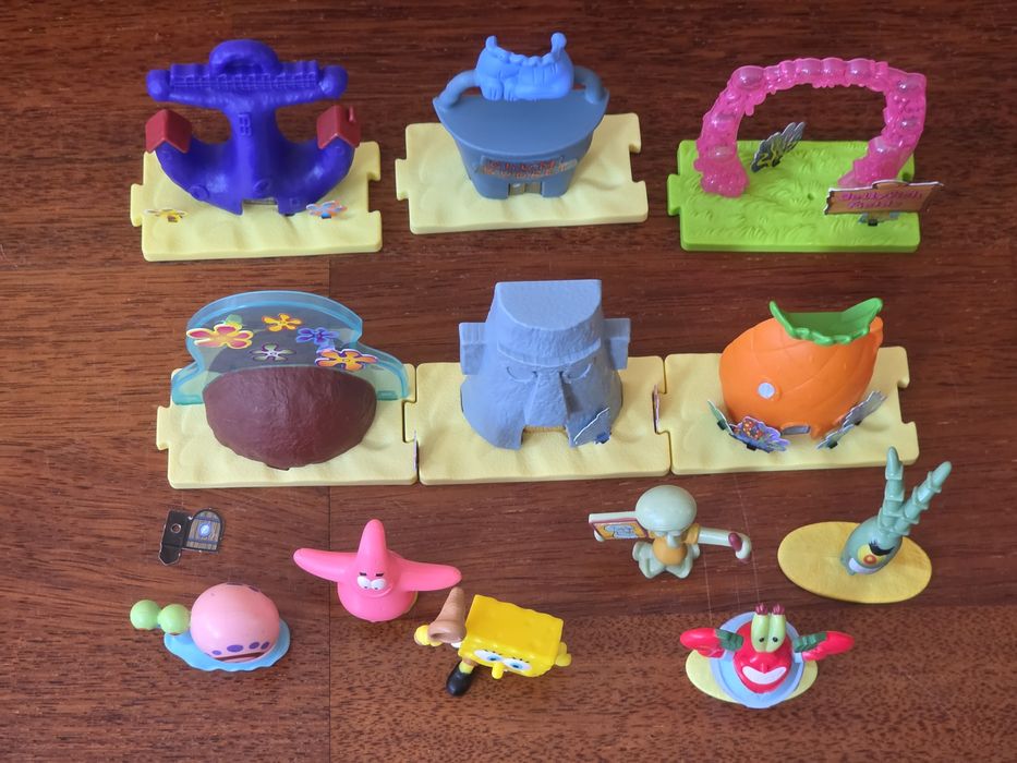 Figurki i domki Spongebob Kanciastoporty
