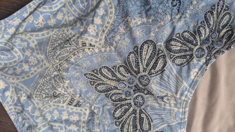 Monsoon Blend kostium kąpielowy jednoczęściowy 44 XL wzór boho