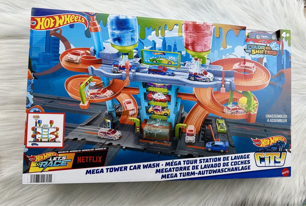 Nowa Hot Wheels City Zakręcona megamyjnia
