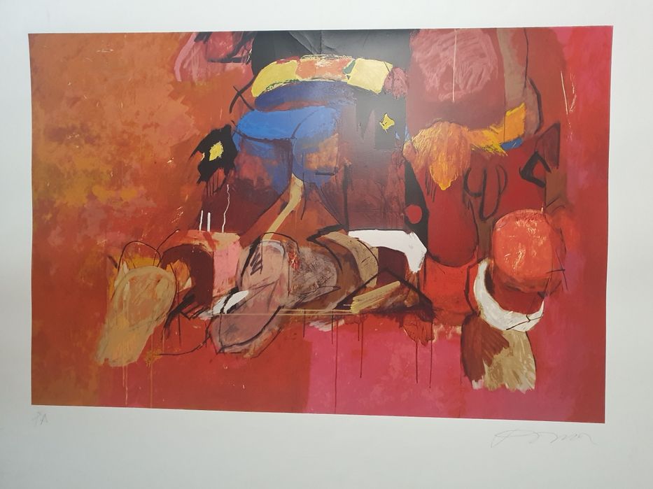 Grandes serigrafias de Júlio Pomar- Huka-Huka