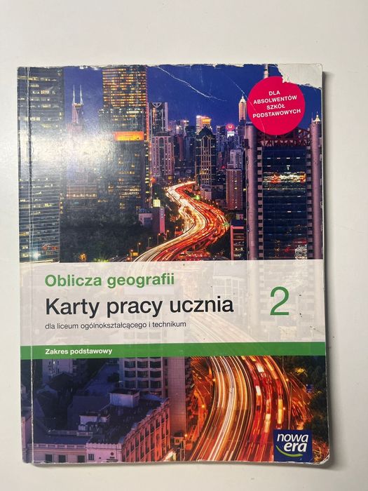 Oblicza geografii karty pracy ucznia 2