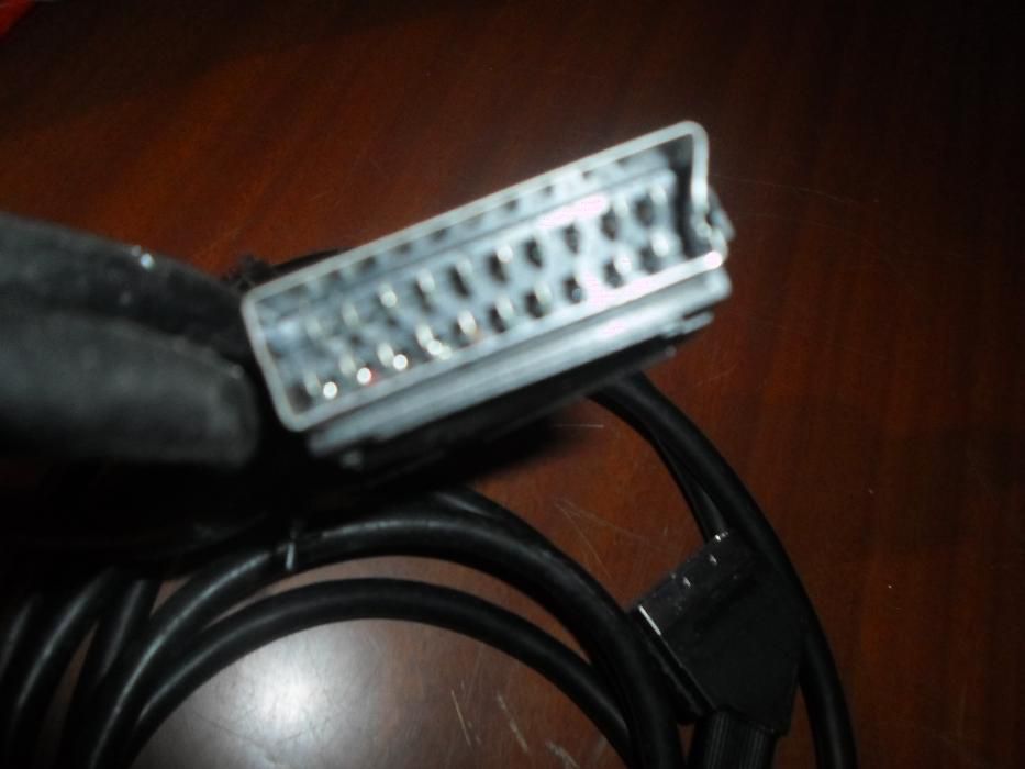 3 cabos de 21 pinos novos