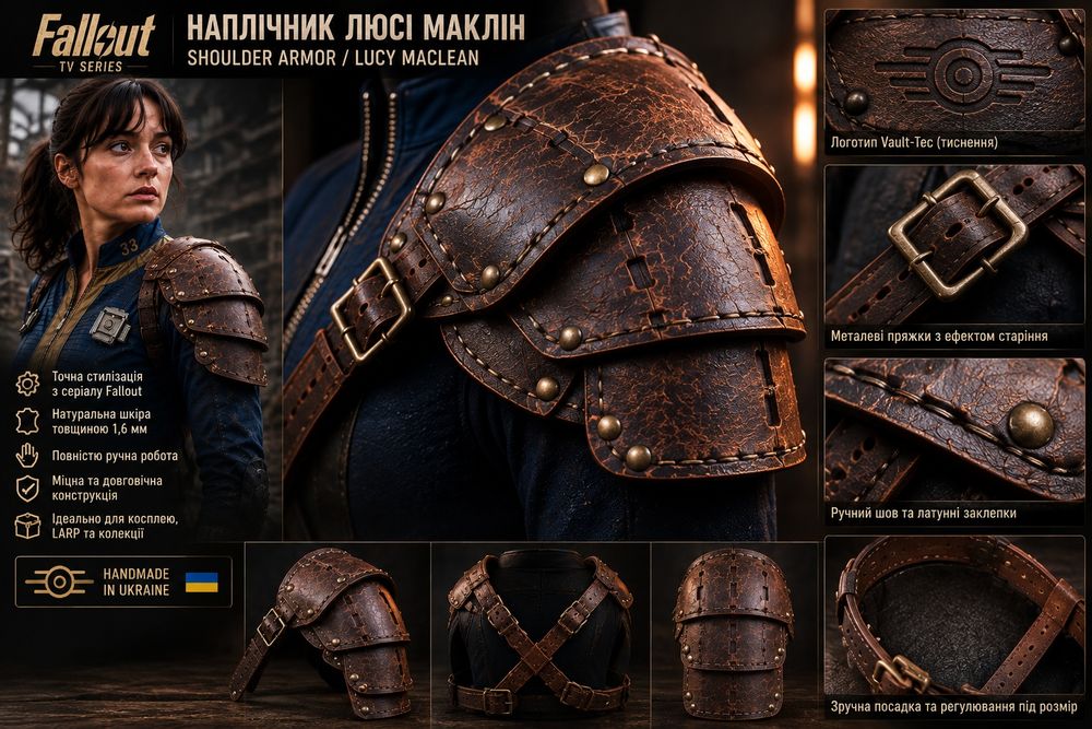 Захисний наплічник Люсі Маклін Fallout