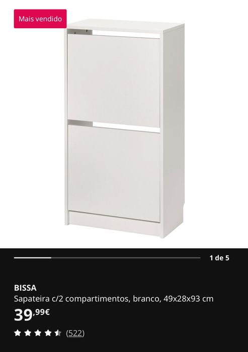 2 Sapateiras IKEA
