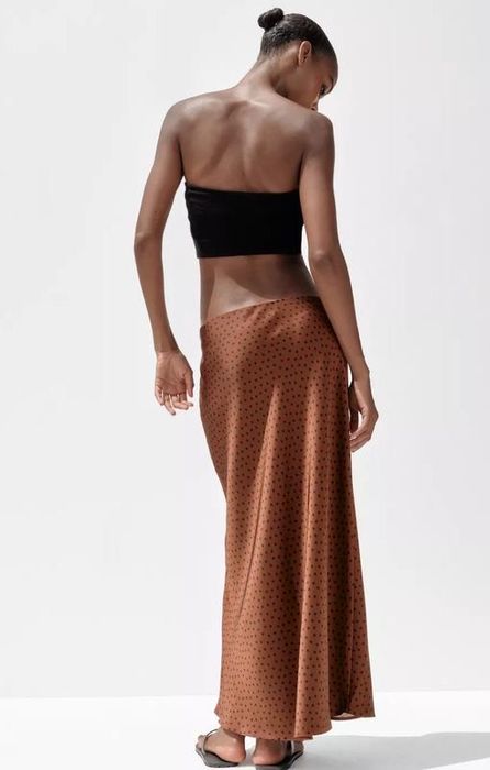 Сатинова спідниця ZARA.