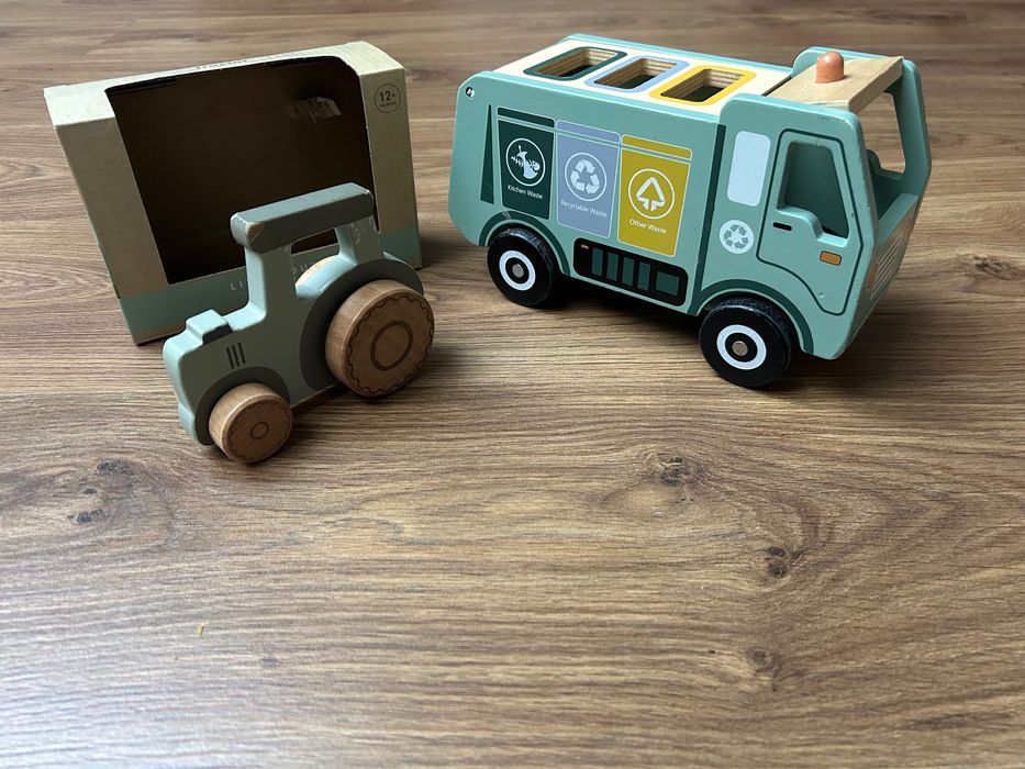 Traktor Little Dutch, śmieciarka Smiki