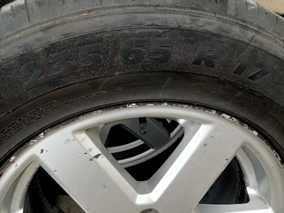Alufelgi z oponami 235/65 R 17 XC90 volvo