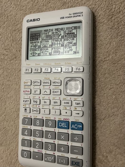 Calculadora gráfica Casio fx-9860GIII