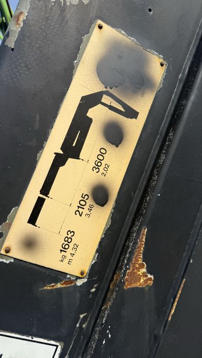 Atlas 3500 кран маніпуляттр