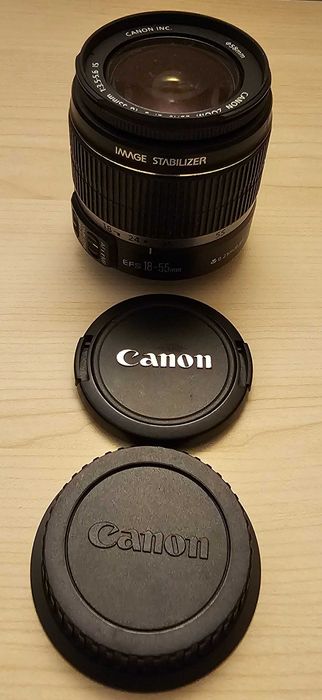 Objetiva CANON EFS 18-55 mm F/3.5-5.6