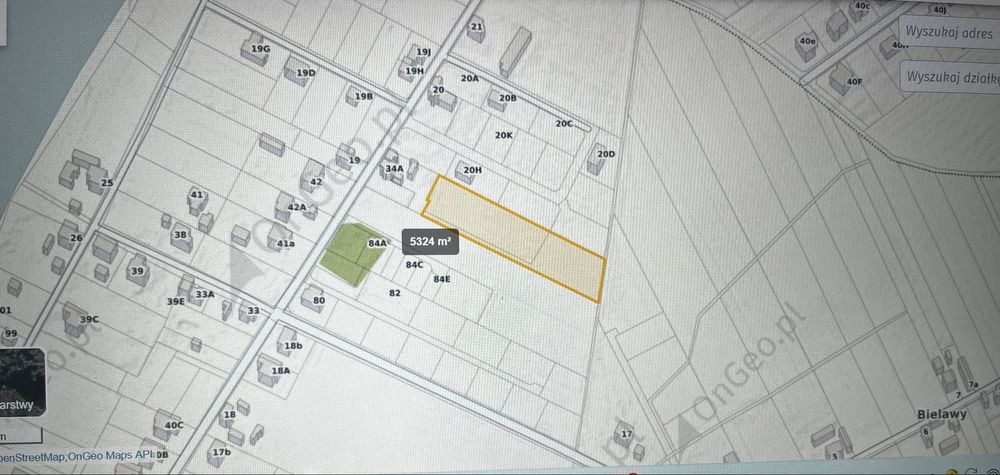 Sprzedam działki na wsi Róża