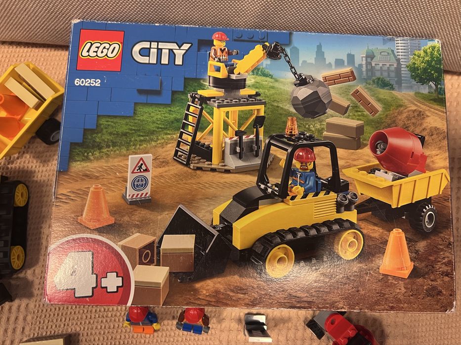 LEGO City Great Vehicles Будівельний бульдозер (60252)