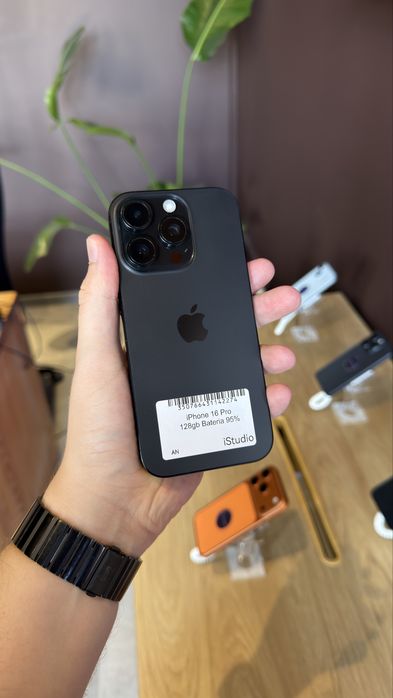 RATY 0% iPhone 16 Pro 128GB Bateria 95% Gwarancja 12Miesiecy!