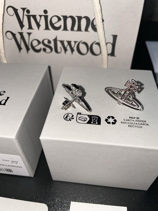 Vivienne Westwood Thin lines  сережки Earrings подвеска вествуд серьги