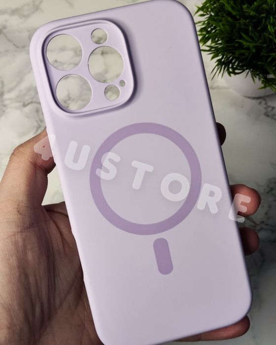 Чехол Silicone Case Magsafe на iPhone 16 Pro Max чохол софттач силікон