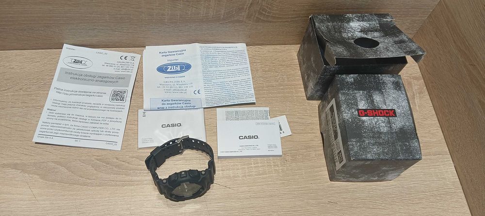 Zegarek Casio G-Shock GA-100 stan powystawowy! Okazja! Komplet gwarancja!