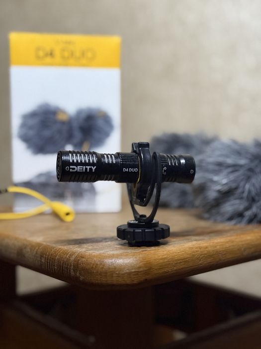 Deity D4 Duo, мікрофон пушка. Rode boya