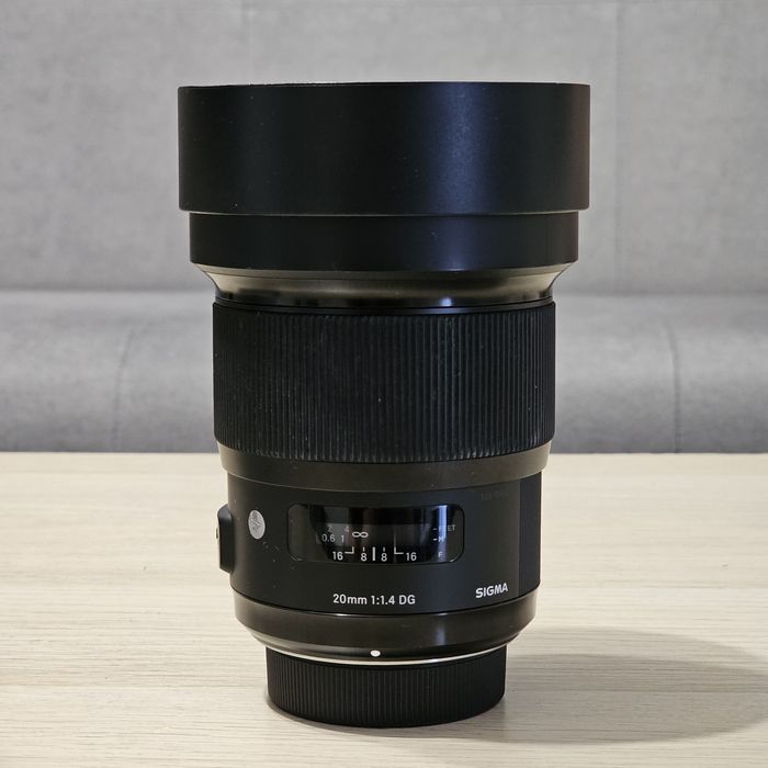 Obiektyw SIGMA Art 20mm F 1.4 DG Nikon
