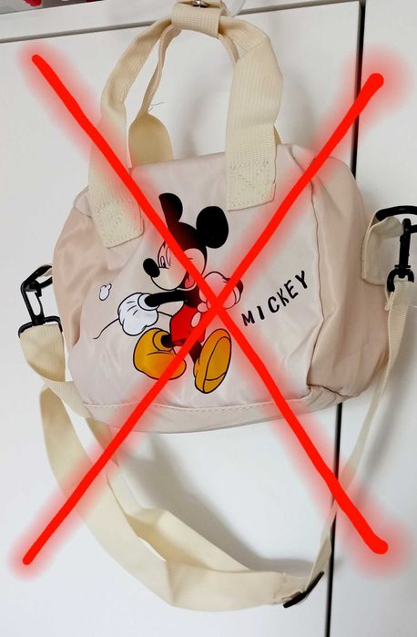 Torba dziewczęca myszka miki