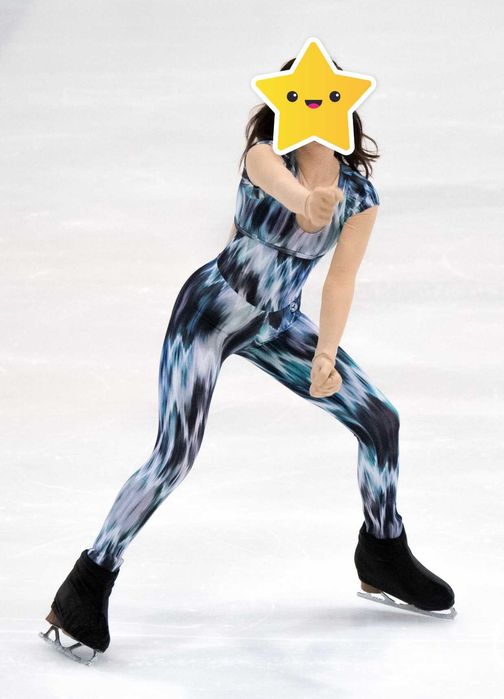 Kostium do aerial sportów i jazdy figurowej 10-12 lat