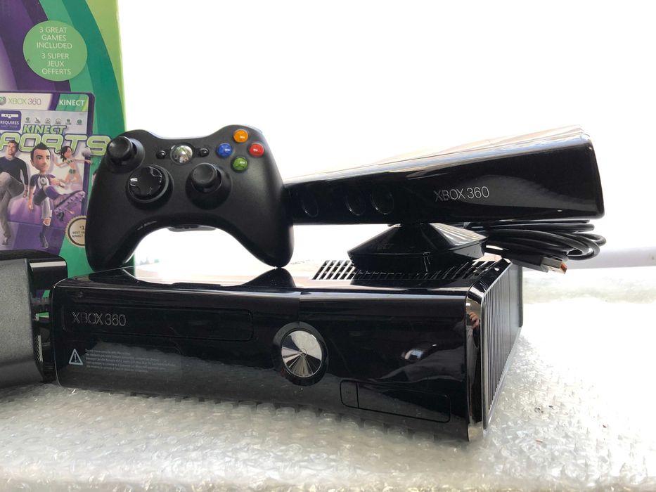 Приставка XBOX360 RGH3 на 250Gb (більше 50ігр)+kinekt+джойстик+коробка