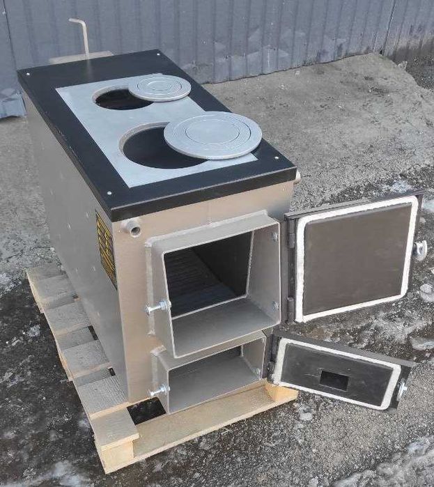 Твердотопливный, твердопаливний котел длительного горения