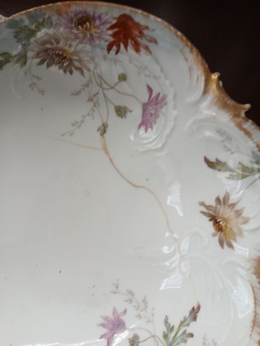 Rosenthal sanssouci 1891_1906 r. ręcznie malowana porcelana uszkodzona