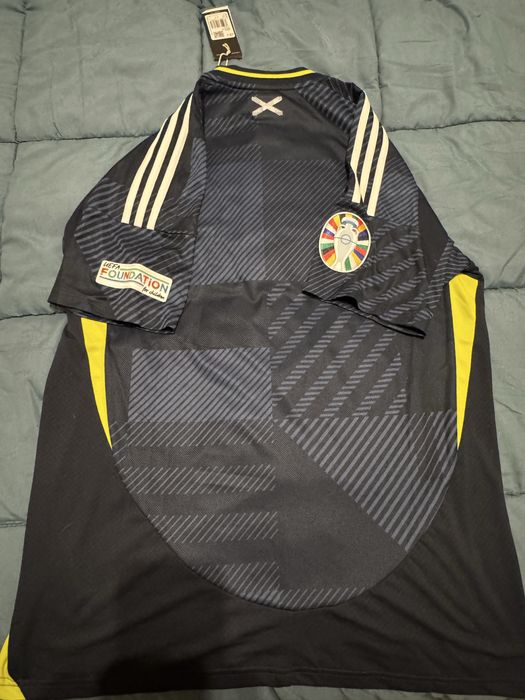 Camisola Seleção Escocesa Euro 2024 autografada com certificado