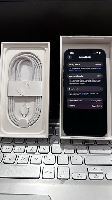 Iphone novo 17e Black 256gb oportunidade