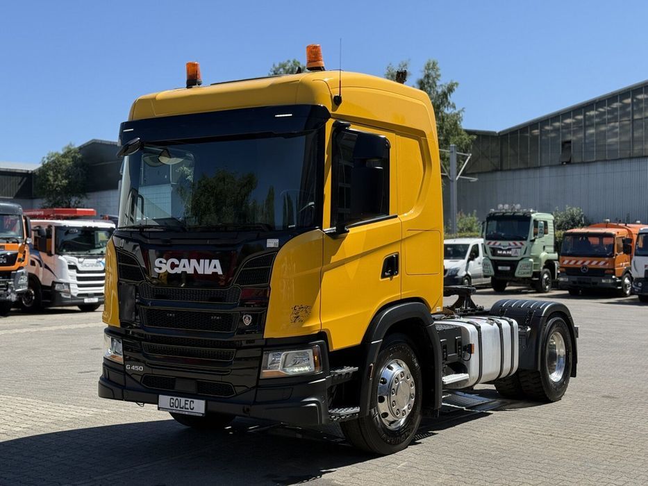 Scania G450 4x2 EURO6 CIĄGNIK SIODŁOWY Z HYDRAULIKĄ WYWROTU  | TOP stan | Po kontakcie | 1 wł | z Niemiec | Gotowa do pracy |