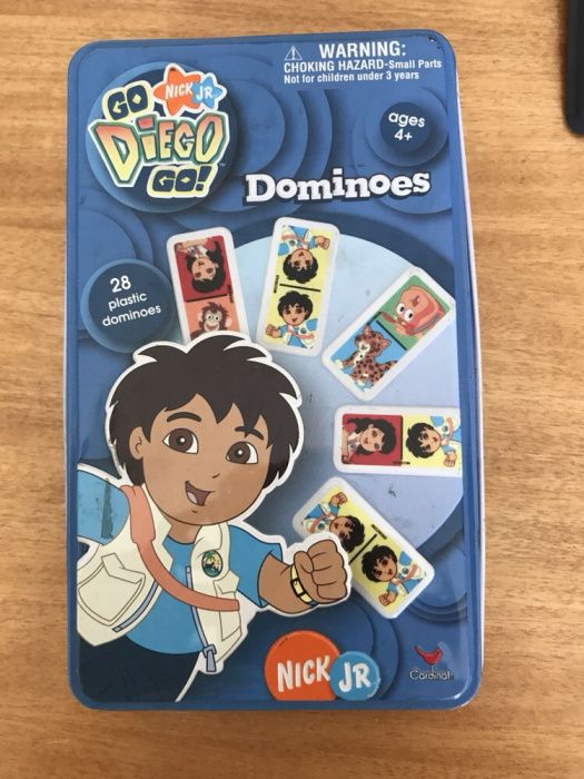Jogo domino do “Go Diego Go”