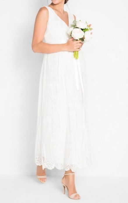 Sukienka ślubna BOHO r. 42