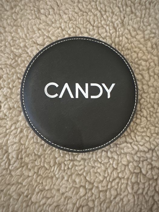 Zestaw do wina w etiu,  5-części, reklamowy marki Candy, nowy