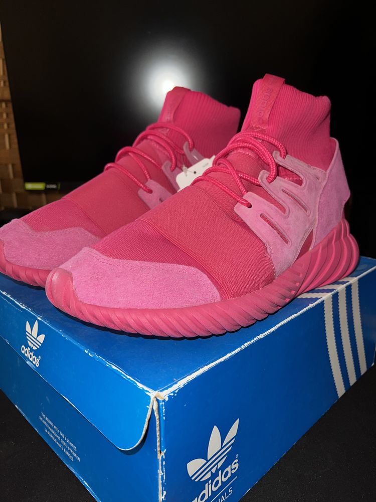 Adidas tubular doom eqt pink 2025