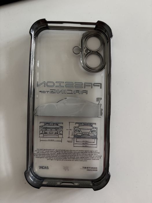 etui iphon 16 w motywie porshe