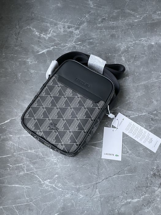 Сумка на плече месенджер Lacoste Monogram (оригінал) крос-боді